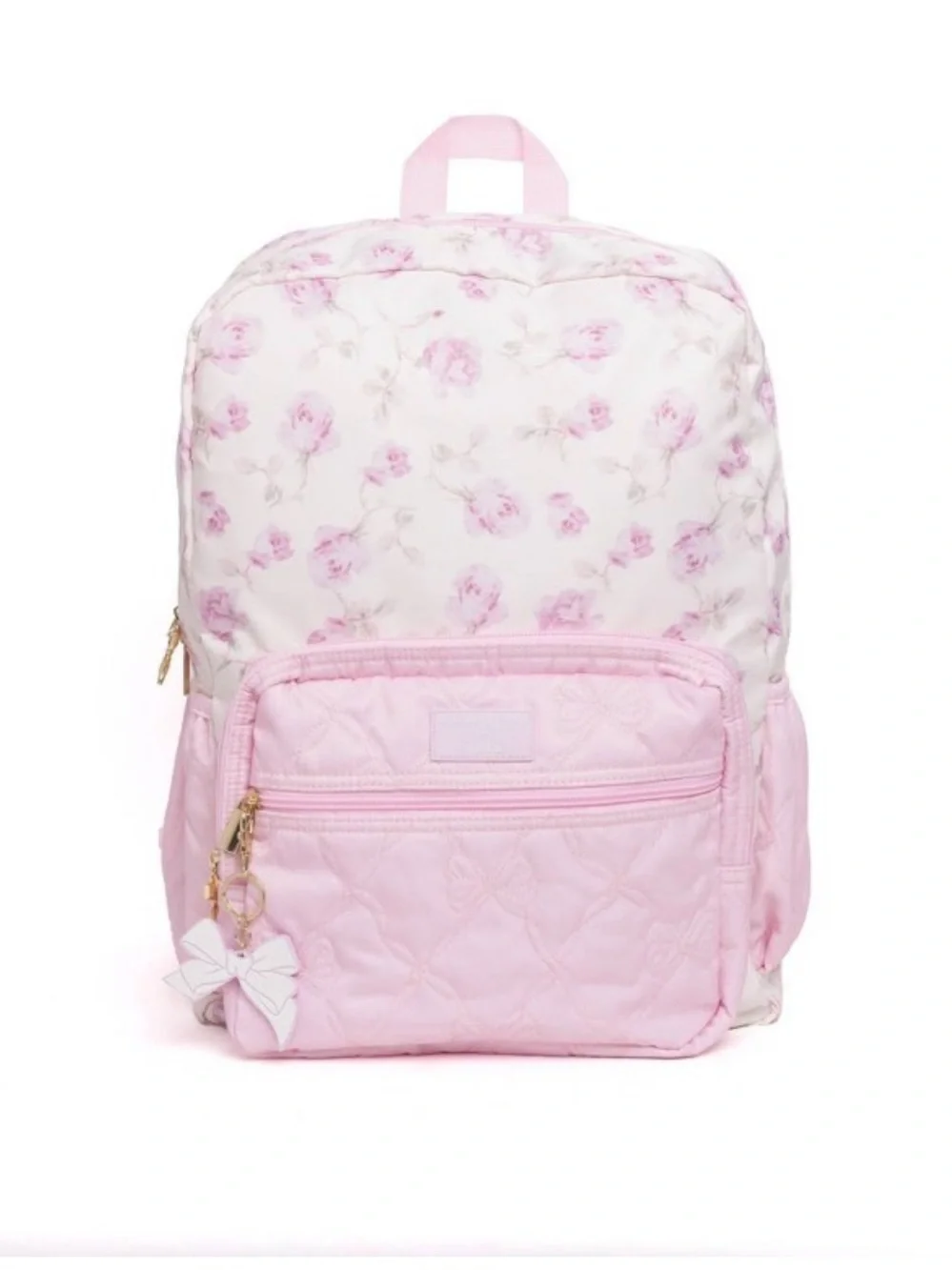 LoveShackFancy x Target - Yoobi Ribbon Rosa Backpack Sterling Dusk